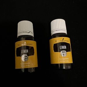 2 15ml lemon essential oil